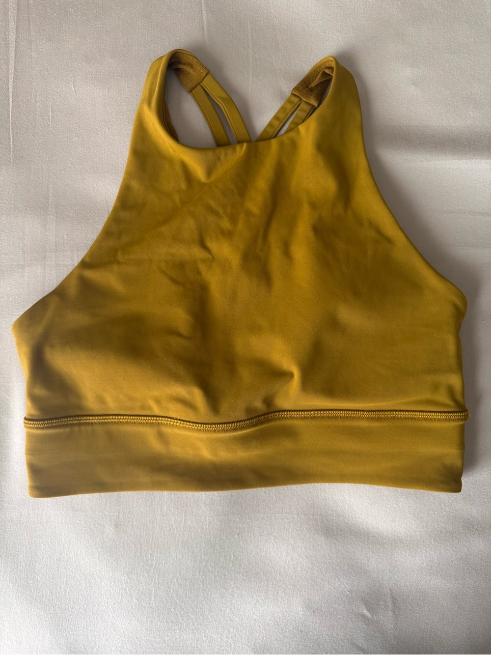 Lululemon High Neck Long Line Energy Sports Bra